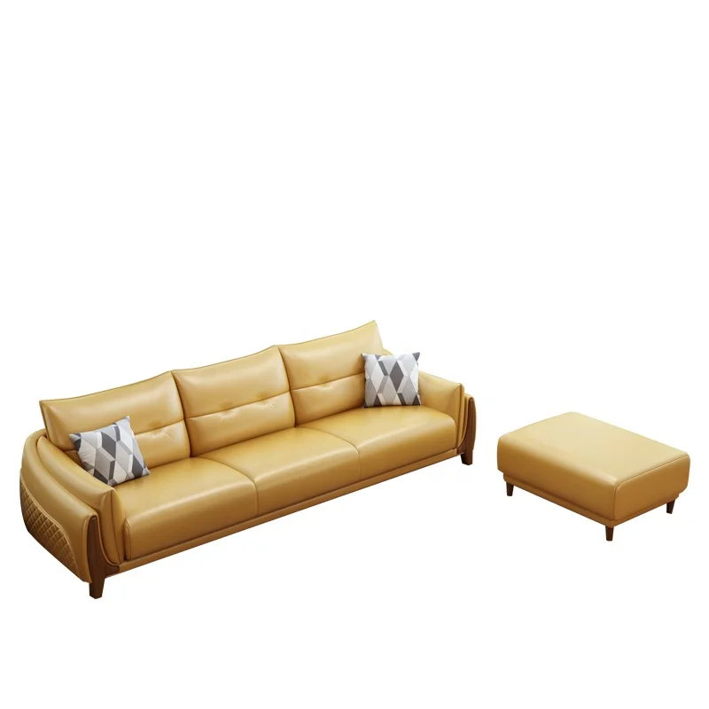 Italy leather sofa Super design for living room Sectional Sofa Set Cheap Modern New Design Corner Sectional Sofa