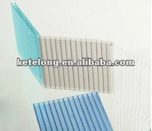 UV protective polycarbonate hollow sheet