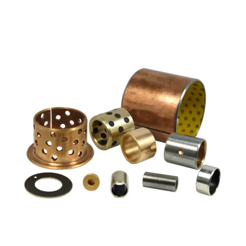 flanged Copper Bush , sliding Brass Bushing , sleeve bimetal Bronze bush