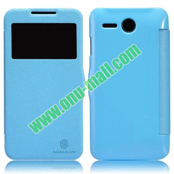 Личи текстуры Caller ID Дисплей Окно Флип кожаный чехол для Lenovo A680