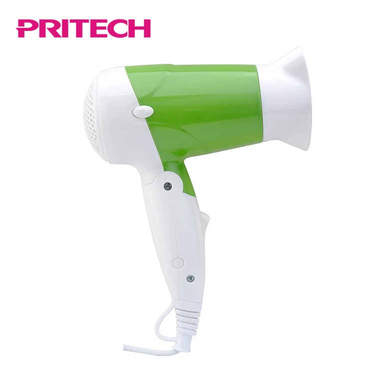 PRITECH Personal Care 2 Speeds Setting Foldable Travel Mini Hair Dryer