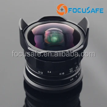 2022 New Competitive Price cctv lens 2021 new lens 7.5mm DSLR Camera Lens with 180 degree