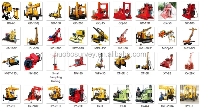 mini 360 degree hydraulic electric horizontal top-head drive rock tunneling drilling