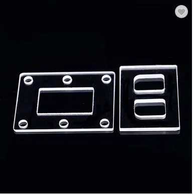 custom 0.2mm~2mm borosilicate glass sheet