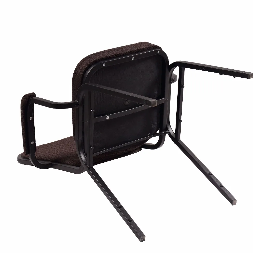 Discount cheap wedding hotel church banquet chair with armrest