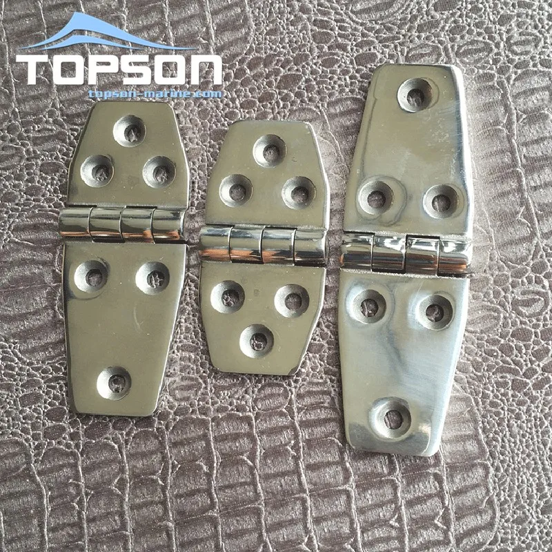 Stainless steel 316 marine hardware strap hinge 4'x1'