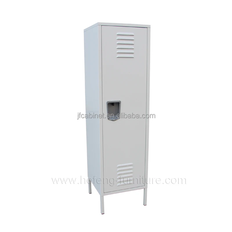 Knock Down 3 Shelves Bedroom Use Kids Mini Steel Locker