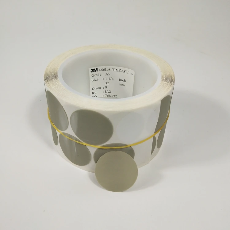 Trizact 466LA Sand Disc, Grade A3 A5 A7, Size 32mm, 500pcs/roll