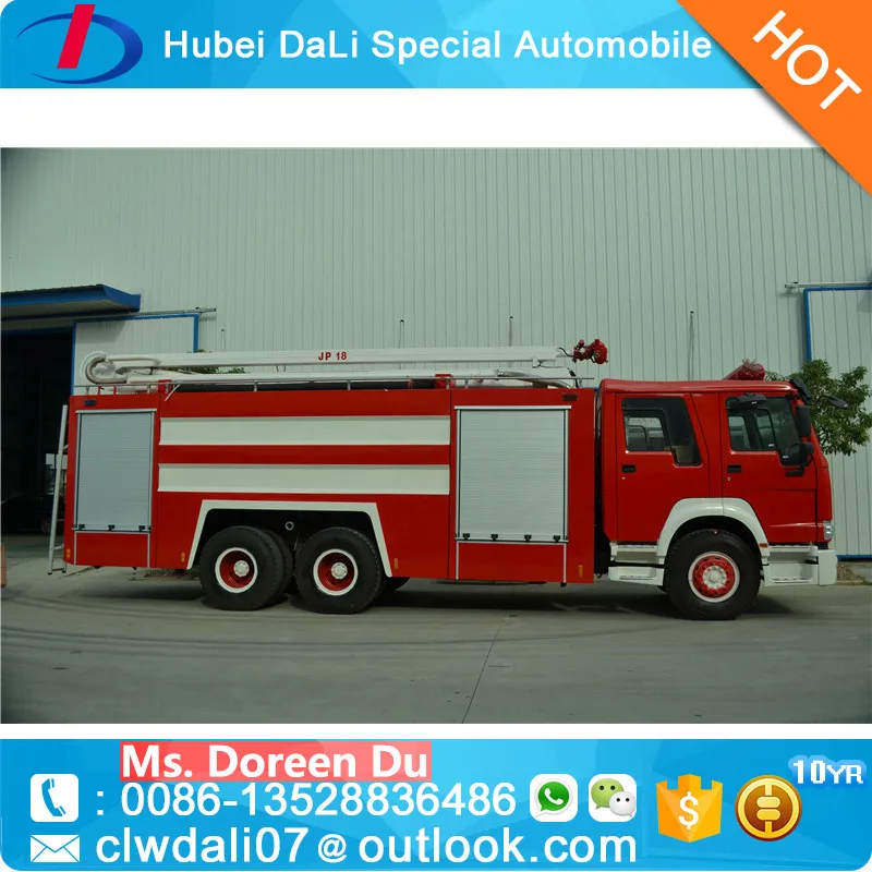 Brand New Fire Truck 10 Ton Fire Truck with Water Cannon