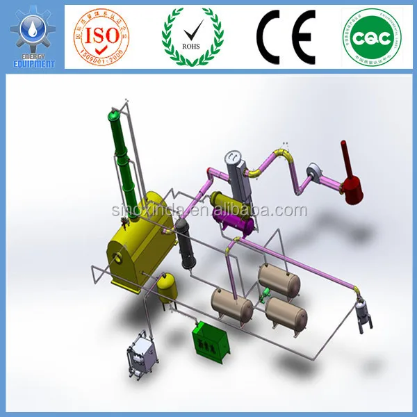 
Continuous Process 20Tons Capacity Oil Lubricant Recycle Machine 