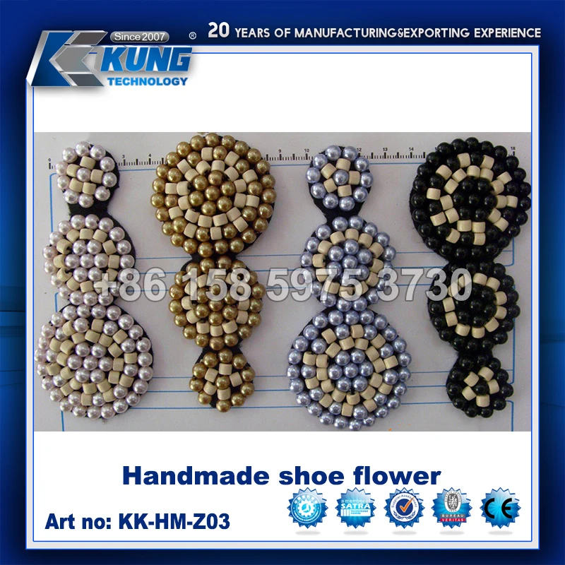 New style casual shoes handmade small flower sandals flat sole women shoes