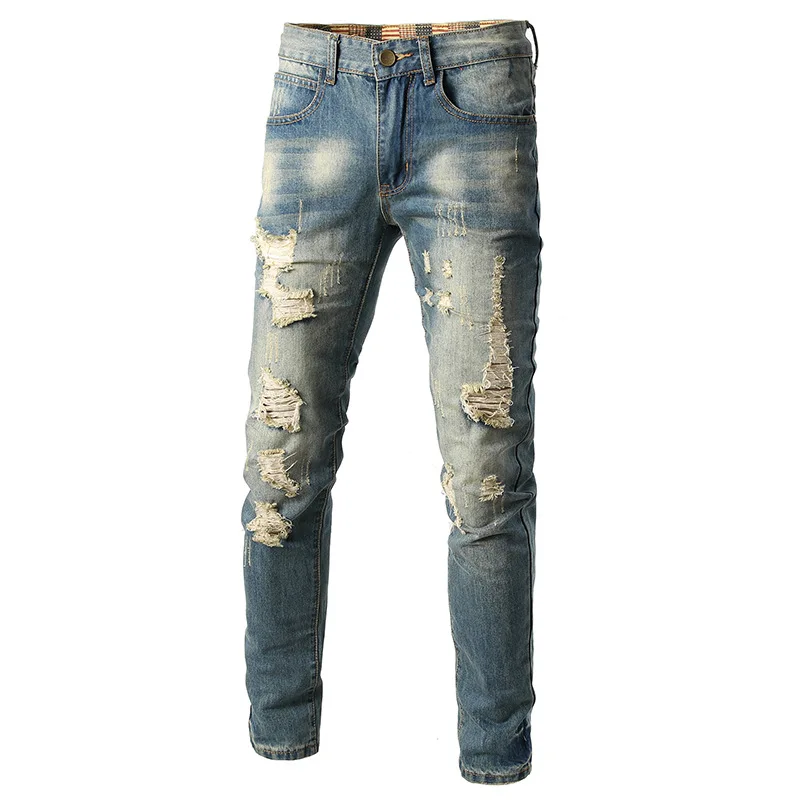 5043 оптовая продажа, мужские джинсовые брюки, новая модель Celana Jean
