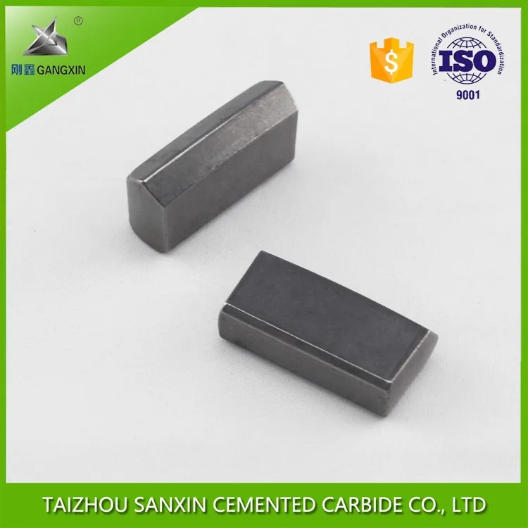 YG15 Shining color K034 tungsten carbide mining tips, cemented carbide rock drill bits sanxin