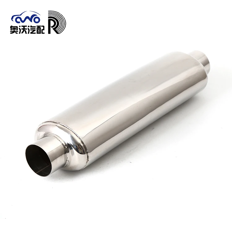 
Wholesale custom high performance 201/304 stainless steel 63mm auto car exhaust muffler 