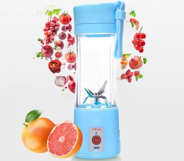 Portable juice blender,juicer cup,mini hot sale fruit juice blender 380ml