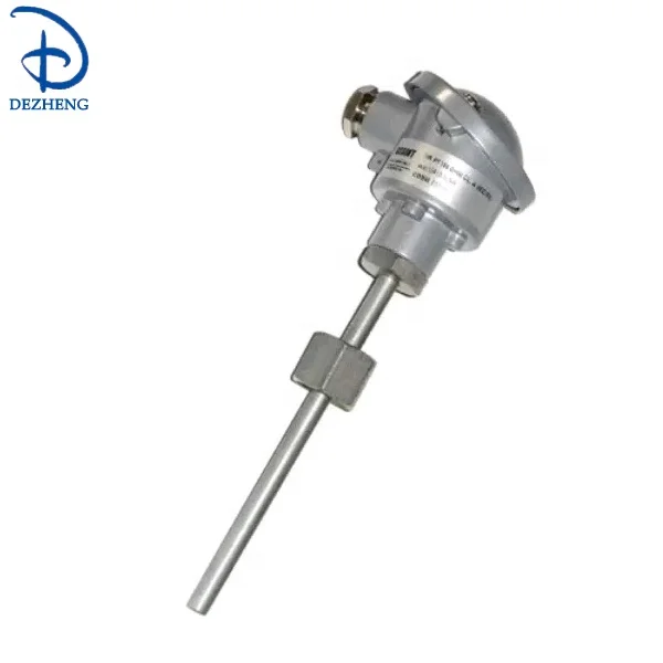 Wear resistant thermocouple for cement factory