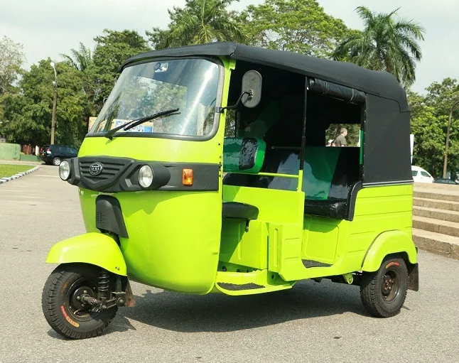 Three wheel motor tricycle taxi electric bajaj