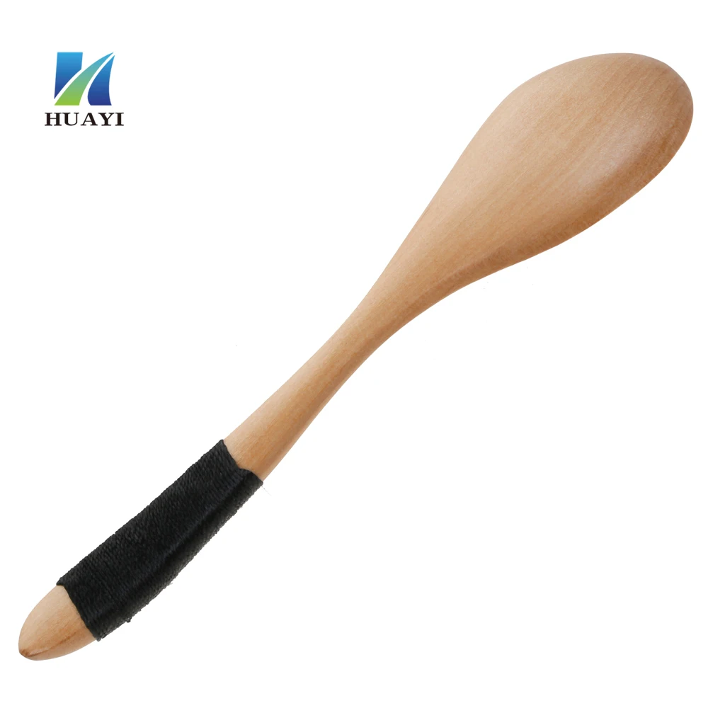 wooden long handle  soup spoon