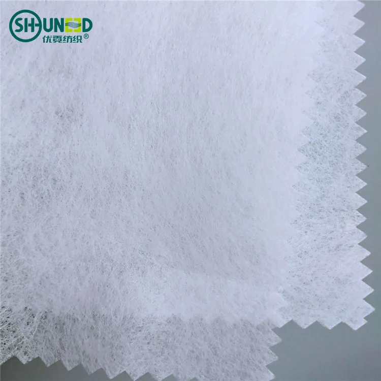 70gsm Eco-friendly Polyester Fiber Embroidery Backing Paper Non Woven Fabric for Embroidery