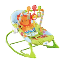 Для младенцев с мультяшным принтом для детей ясельного возраста рокер пластиковый стул с музыкой