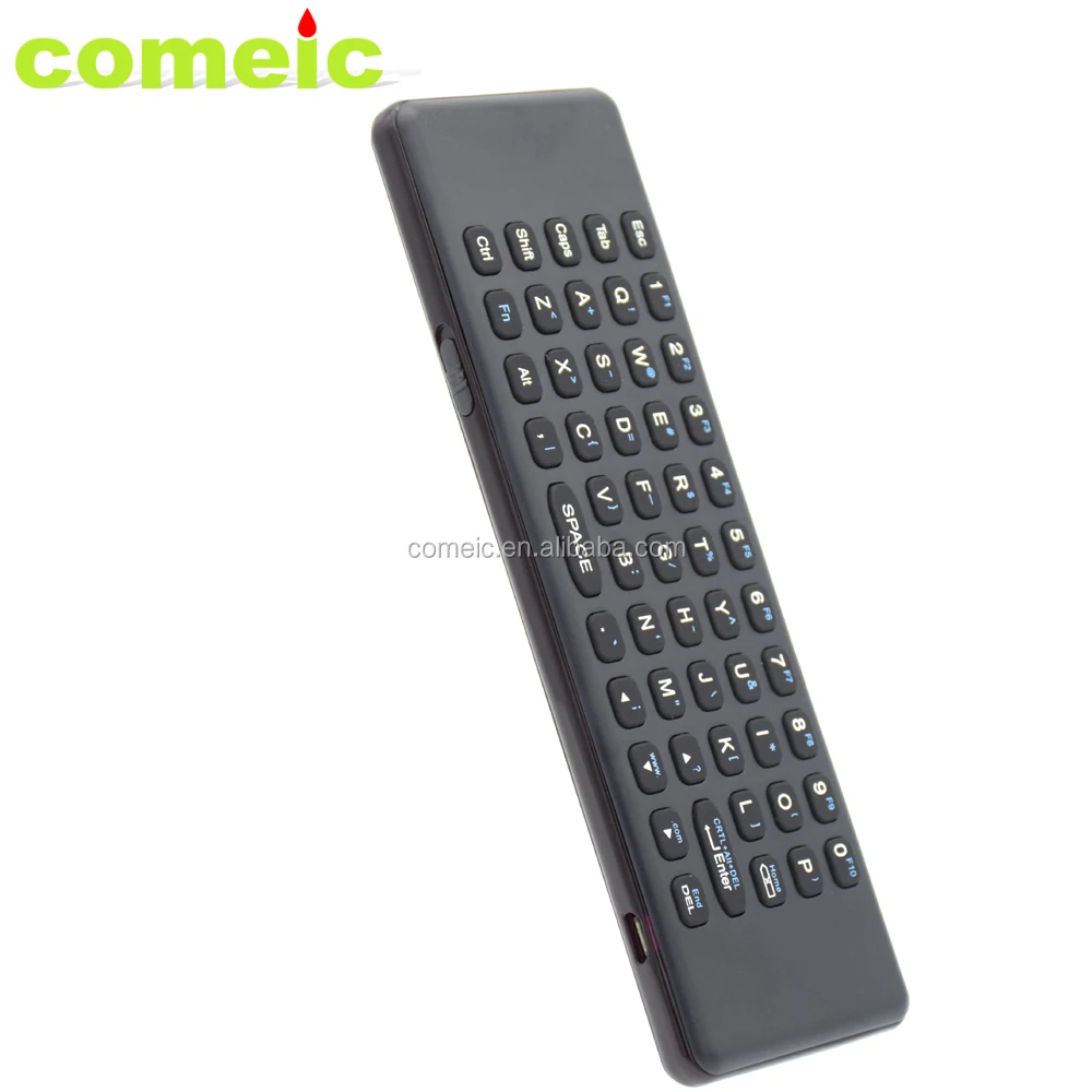 T007 2.4g rf keyboard mouse driver with gyroscope Air mouse rechargeable for computer smart tv