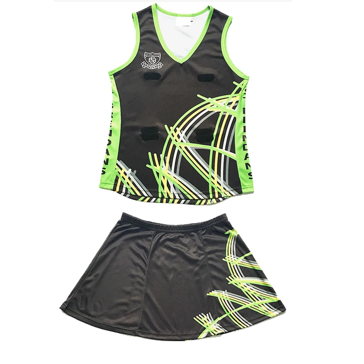 Hot Sale Sportswear Tennis Polo Shirt Custom Women Cheap Netball Dresses