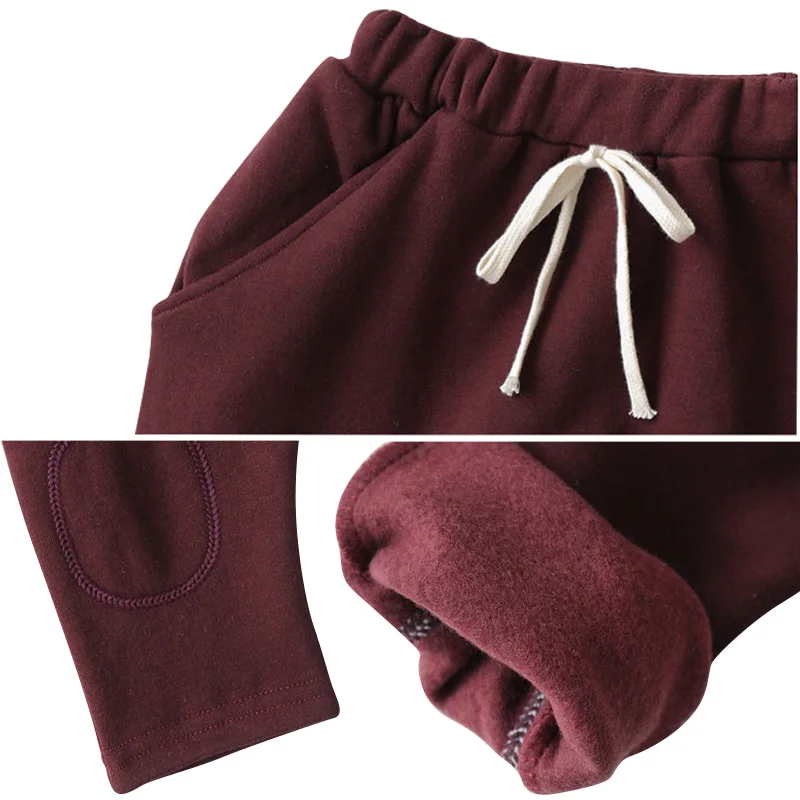 BKD оптовая продажа, флисовые шаровары для маленьких мальчиков, простые пользовательские детские штаны для подгузников