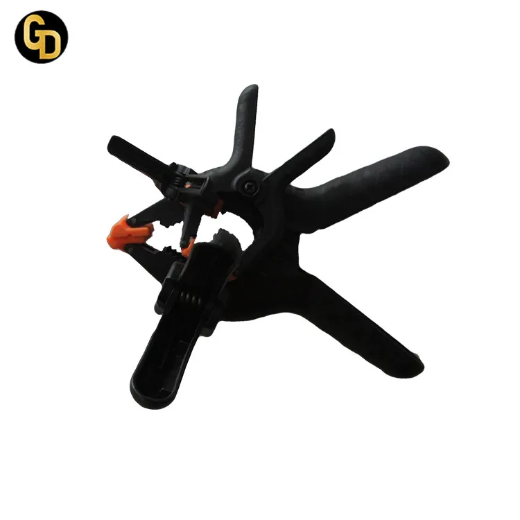 plastic nylon spring clamp plastic black spring clamp