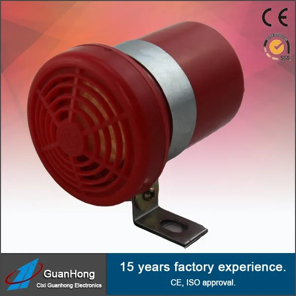 Водонепроницаемый Резервного Копирования сигнализации, пьезо Сирена, Электронные Сирены сюда строительных Машин