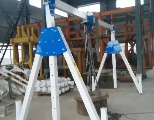 Aluminum alloy Folding Small Gantry Crane with JIB Arm