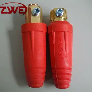 Евро Тип Красной сварочный кабель совместных DKL35-50