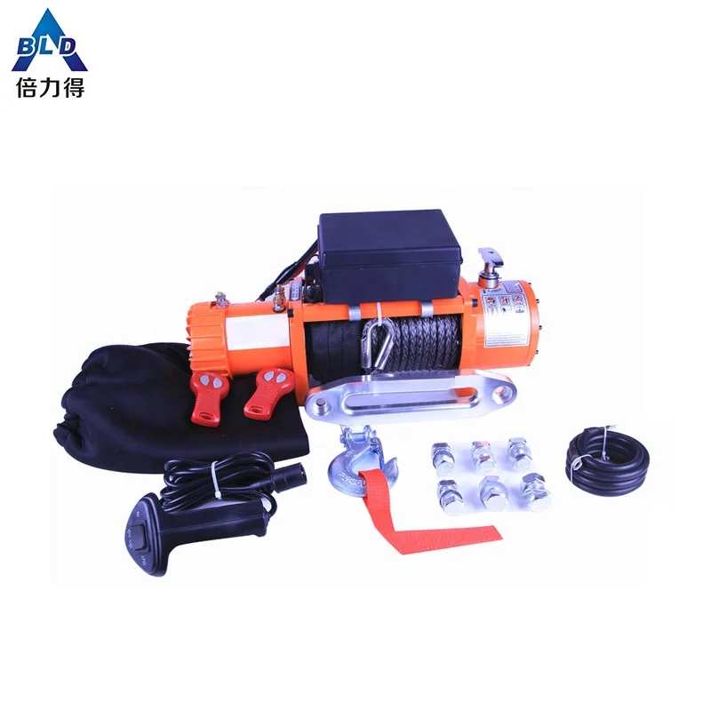 
13500lbs Heavy Duty 12v electric winch 4x4 winch for sale 