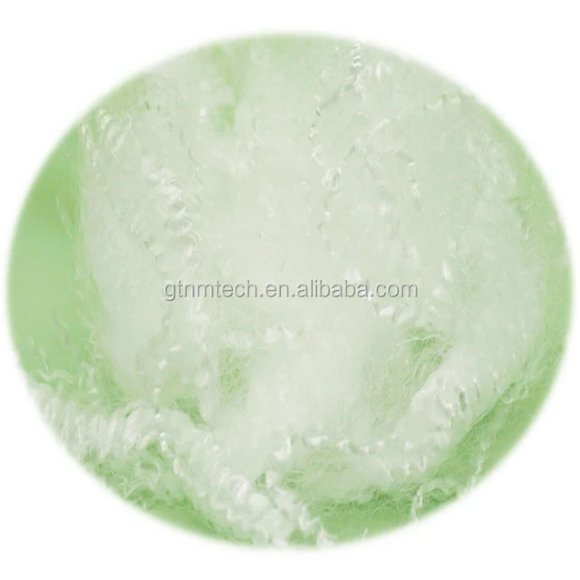 
Filling Grade Siliconized Polypropylene PP staple fiber 6Dx51mm for Pillow Stuffing 