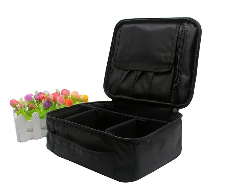 Professional makeup bag single shoulder cosmetic bag ladies makeup bags factory customized