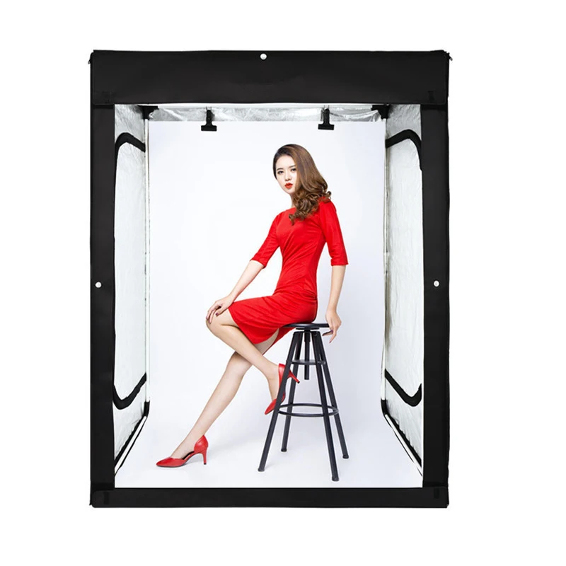 Portable photography equipment 120*80*160cm photo studio light tent kit soft box