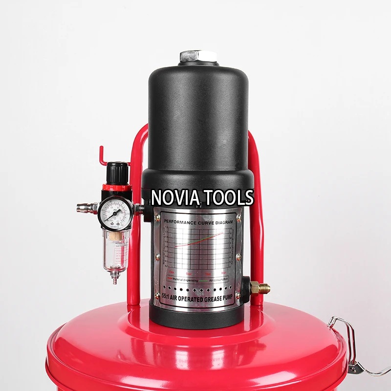 10(5) gallon,40L(20L) movable full set Air operated automatic grease pump/ Lubricator 16QB02