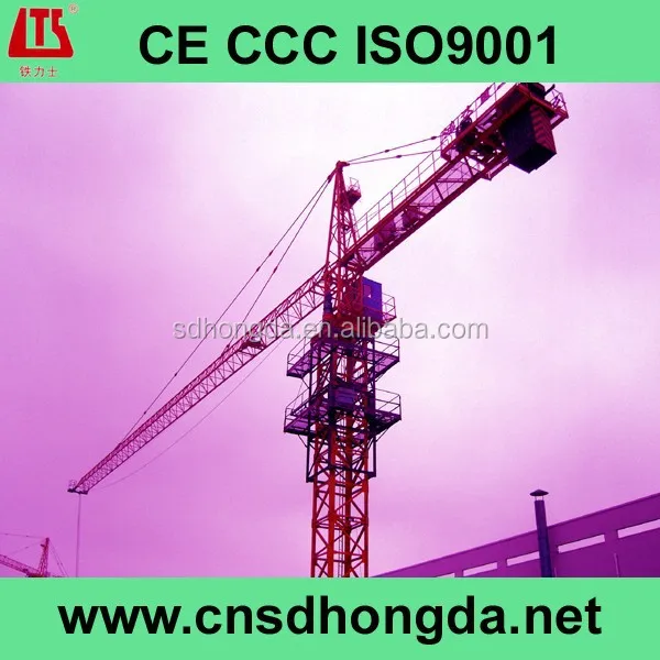 
2015 New Designed Tower Crane QTZ125A(6015) 8T on Sale 