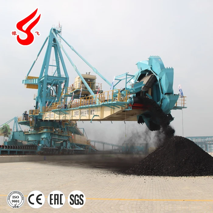 600t/h stacker-reclaimer for sand & Stacker reclaimer manufacturer