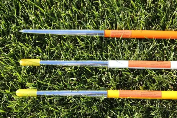 High Quality Iaaf Certificate Rainbow Javelin 600g Javelin 800g