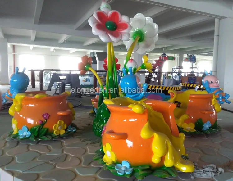 Hot sale kids amazing theme park rides for sale tagada mini amusement park rides Bee turntable