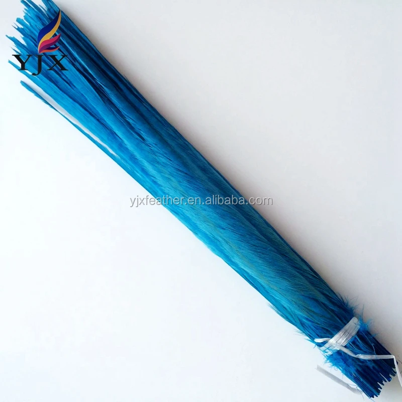 50 55cm cheap man made ring dyed pheasant feathers for carnival costumes