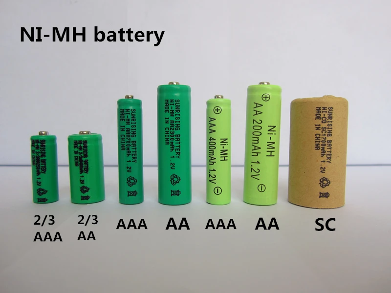 NI-CD AA 150mah 1.2V rechargeable battery