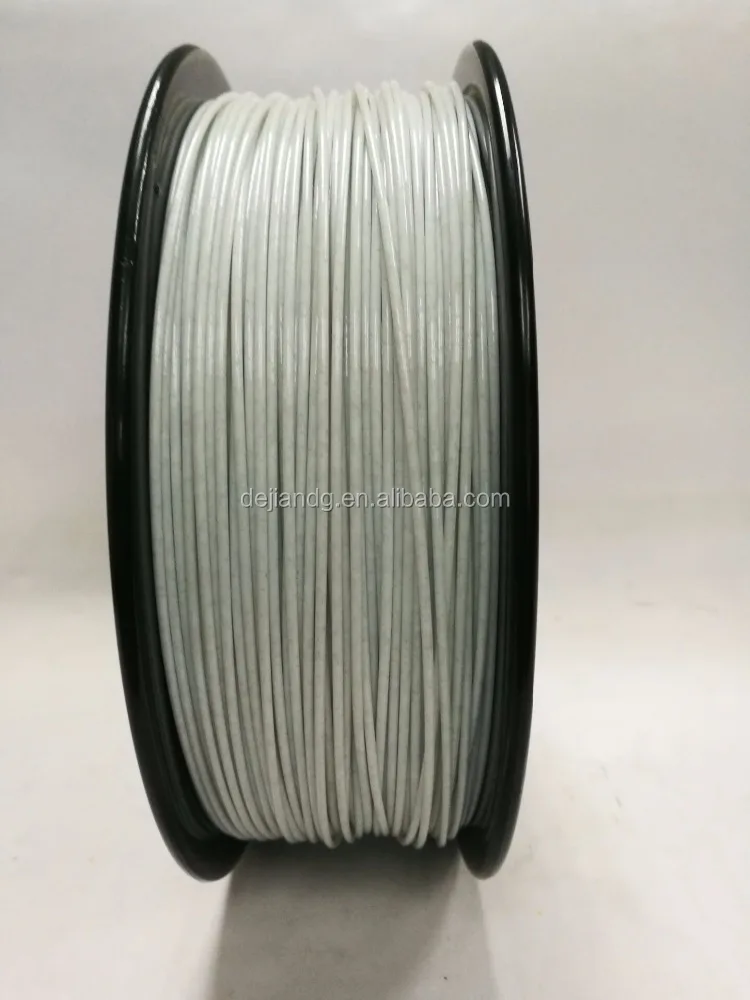 3D printer filament of Marble filament white color