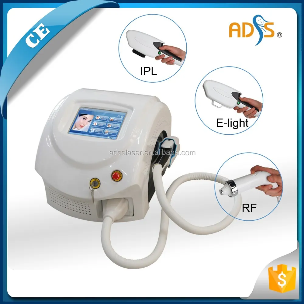 ADSS 3S аппарат IPL+елос+RF многофункциональная система косметологическое оборудование