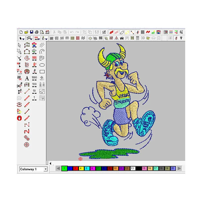 
Designer High-quality Sewing Designs Heat Transfer Motif Applique Lion Custom Fashion Design Hand 3d Logo Embroidery Patch 