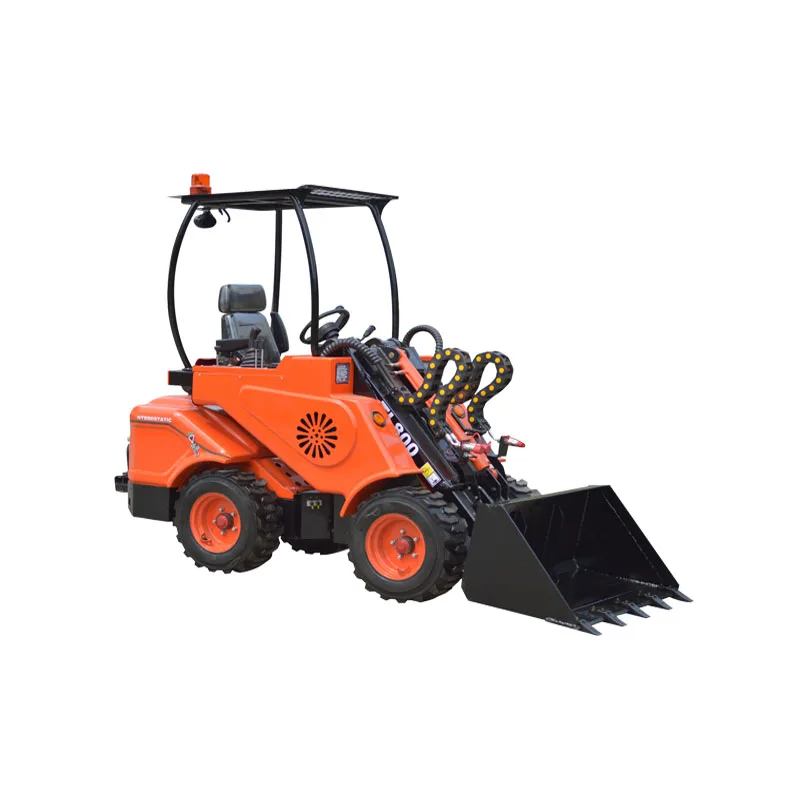 Конский стабильный фермерский погрузчик DY620 микро мини фронтальный