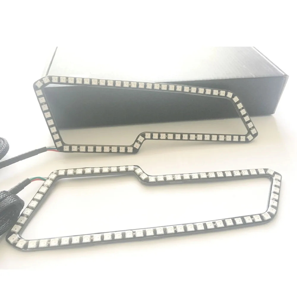 Jiujiang misun New arrival! led board color chasing headlight for gator