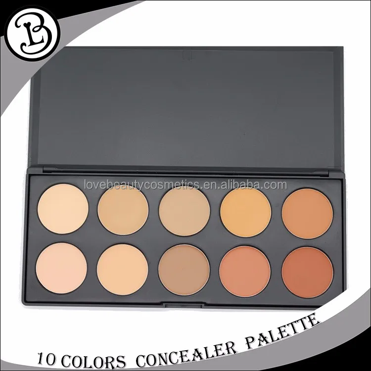 Private label корректор Палитра 10 видов цветов макияж корректор название марки косметики корректор