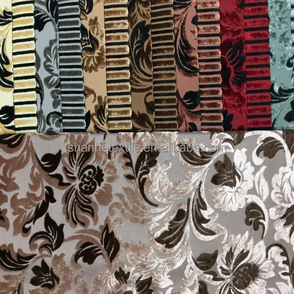 Dubai Jacquard Wholesale Chenille Fabric Price Per Meter