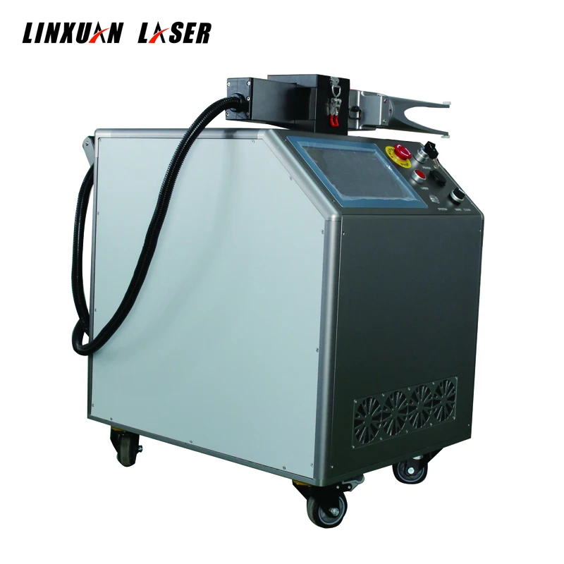 100W Raycus Fiber Laser Cleaning Machine Metal Rust Removal Machine With Ce